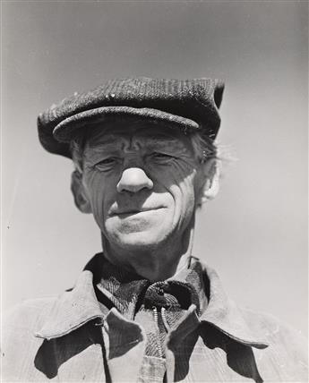 JOHN VACHON (1914-1975) Burlington, Iowa * Ravalli County, Mont., Old Russian-born sheep herder and lambing hand * St. Marys County, M